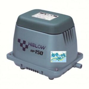 [台中水族]日本 HIBLOW-HP150 空氣幫浦 全天候打氣馬達-170L 特價 錦鯉 池塘 魚池專用新北筆電收購